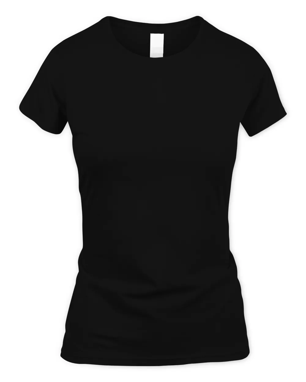 Keep calm and let YOUR NAME Handle It - PRINT ON THE BACK Women's Soft Style Fitted T-Shirt black s