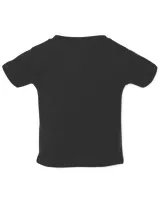 NEVER UNDER ESTIMATE THE POWER OF A - YOUR NAME Infant Jersey T-Shirt black 6m