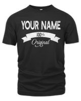 Name 100 original Men's Premium Tshirt black s