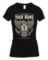 Team YOUR NAME Women's Soft Style Fitted T-Shirt black s