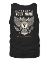 Team YOUR NAME . Back Design Men's Tank Top black s