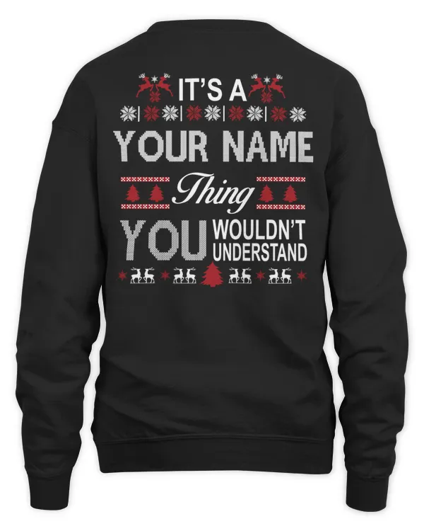 It is your name thing - PRINT ON THE BACK It is your name thing - PRINT ON THE BACK