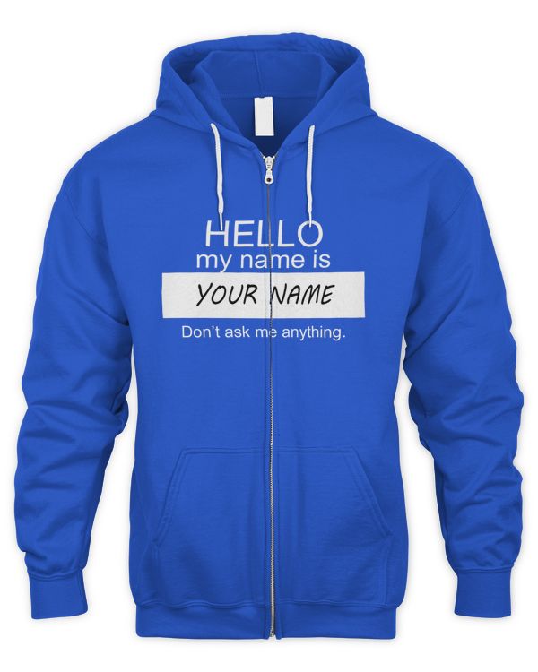 Men's Zip Hoodie