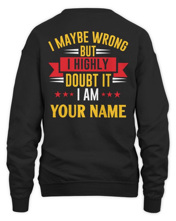 I maybe wrong but I Hight name - PRINT ON THE BACK