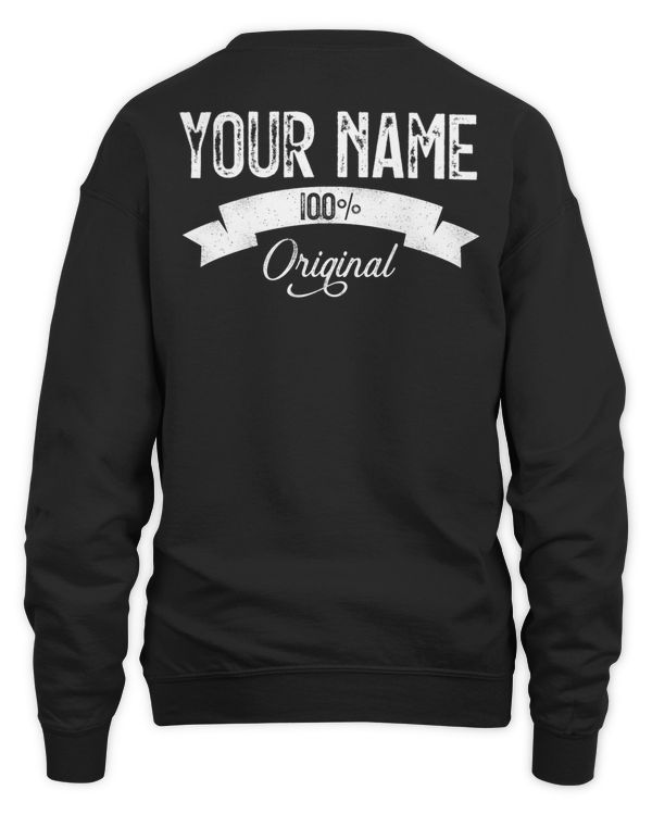 Name 100 original - PRINT ON THE BACK