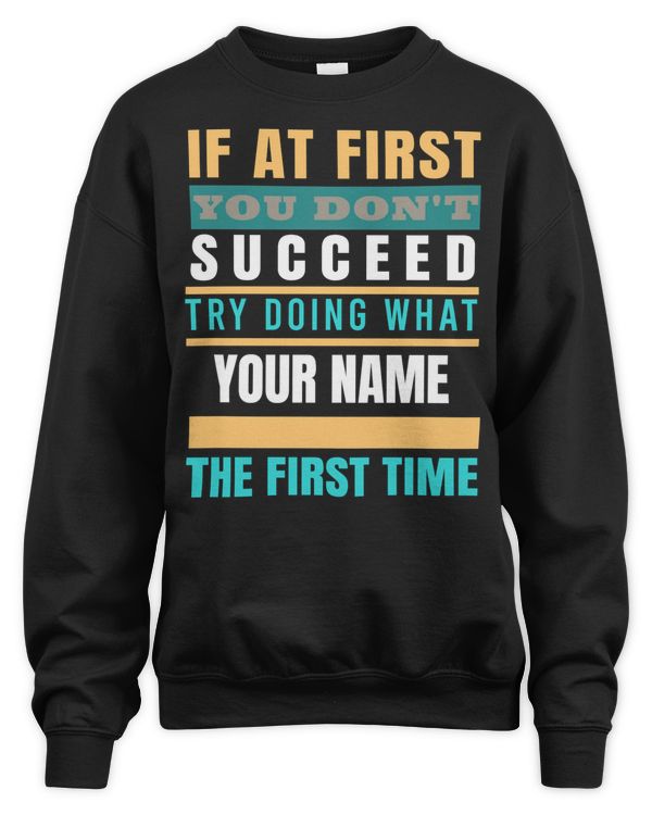 If at first you don_t succeed try doing Name